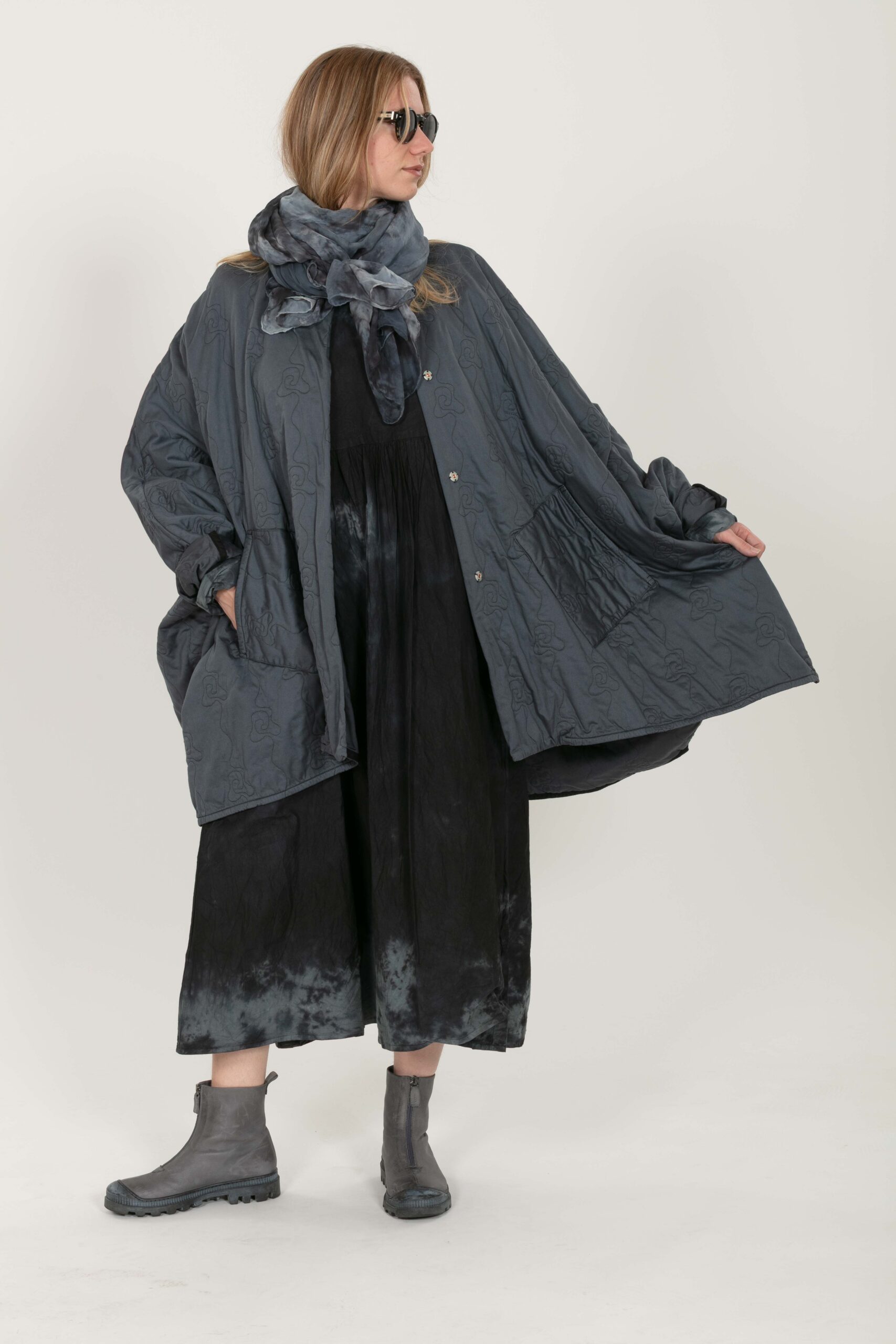 Privatsachen Poncho Stoffwert – Bild 2